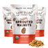Lark Ellen Farm Organic Sprouted Walnuts Raw, Unsalted, Keto-Friendly, Healthy Vegan Snack,