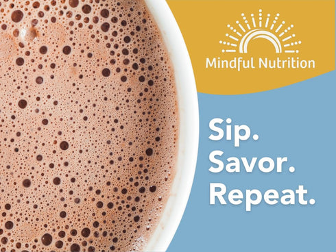 Mindful Morning Sugar Free Hot Chocolate Mix with Organic Ashwagandha and Magnesium Supplements to Relax the Mood