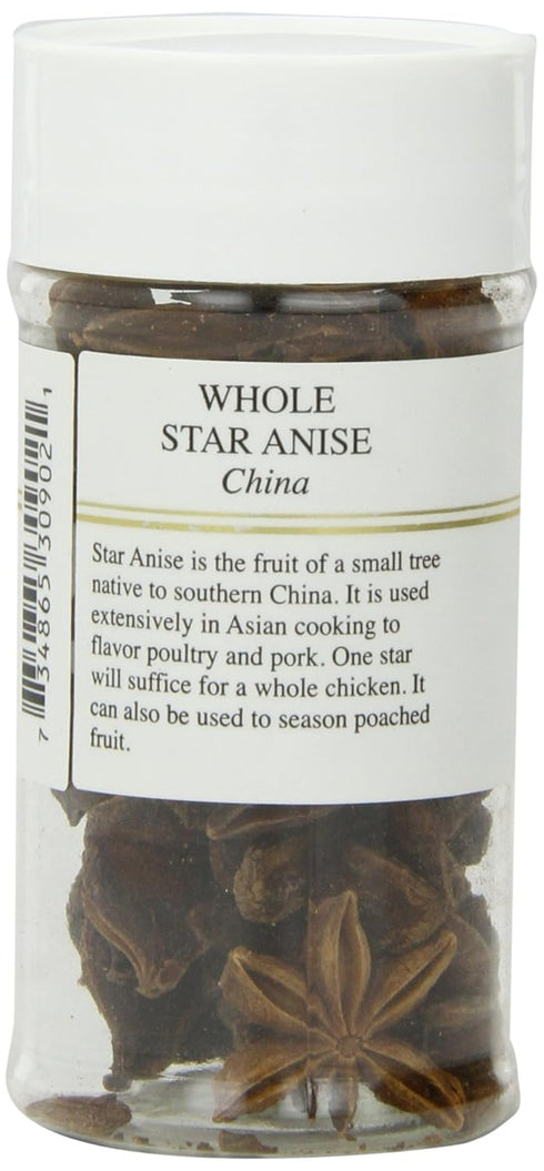 India Tree Star Anise, .65 oz, Pack of 3