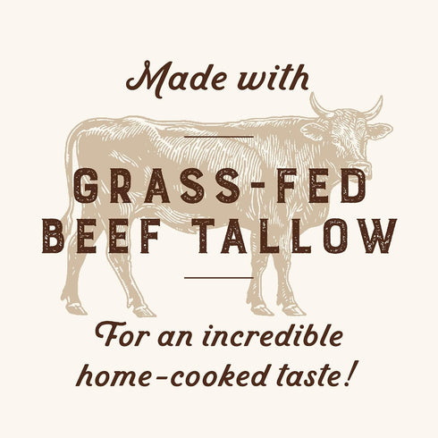5 oz 2-pack Stella & Milo's Kettle Cooked Beef Tallow Potato Chips, Seed Oil Free Chips Made with Grass Fed Beef