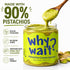 90% 12oz Why Wait? Pistachio Cream Spread Real Pistachios, No Added Sugar, Keto & Vegan Friendly, Made with Organic