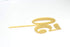 ZHENGYE Gold Happy Birthday Cake Topper, Bling Bling 50th Anniversary/Birthday Party Decoration