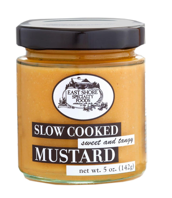 East Shore Sweet & Tangy Mustard Gourmet Dipping Mustard for Pretzels, Sandwiches