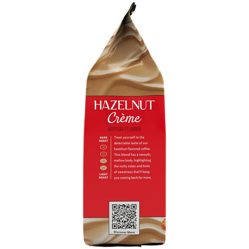 Community 72 12 (Pack 6) Coffee Hazelnut Creme Flavored Ounces, Medium Roast Ground Coffee, Ounce Bag