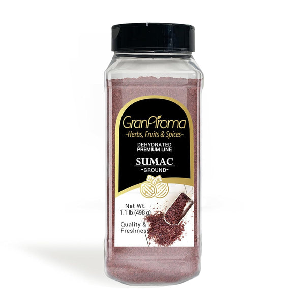 GranAroma Ground Sumac, 1.1 lb, Tart Flavor for Middle Eastern Cuisine