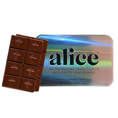 Alice Mushrooms Party Trick | Functional Mushroom Chocolate for Social Enjoyment |