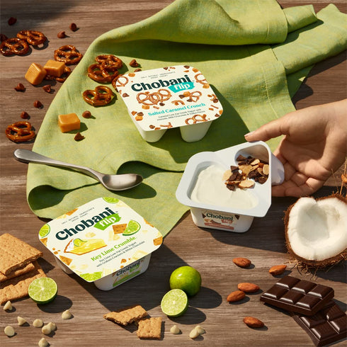 4.5oz Reduced Shelf Life, Chobani, Flip, Low-Fat Greek Yogurt Cookies & Cream