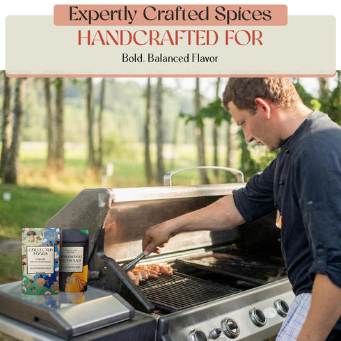 Set 5 Set Set 5: BBQ Rub Gift - Spices Gift in Premium Box - Great Grilling Gift for Mother's Day, Father's Day