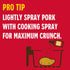 5 Oz, Pack 6 Louisiana Fish Fry Products Air Fry Pork Coating Mix