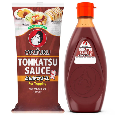 Otafuku Tonkatsu Sauce, 500g Authentic Japanese Katsu Sauce for Pork Cutlets, Made in Japan
