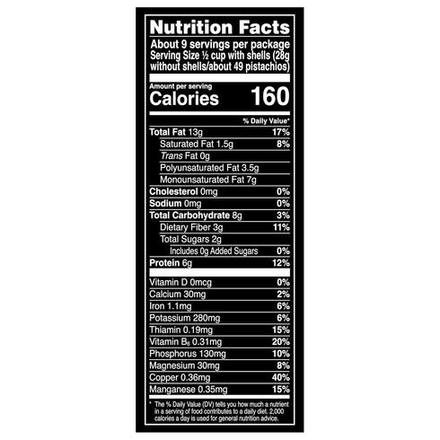 16 Wonderful Pistachios In-Shell Unsalted Nuts, Ounce Resealable Bag, Protein Snacks, Gluten Free, Healthy Snacks