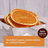 2.5 OZ (71g) 100% 2 Pack Premium Dried Orange Slices Dehydrated Oranges - Natural Gluten Free Fruit Snacks Made in US