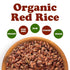 5 Food to Live Organic Red Rice, Pounds Non-GMO, Whole Grain Variety, Non-Sticky, Vegan, Kosher. Source of Protein.