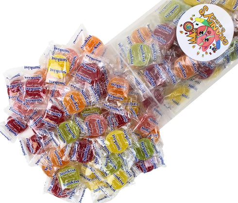 Grandys Candys Sunkist Fruit Gems, Individually Wrapped, Soft Sugar Dusted -Bulk- Candy (2 Pounds)