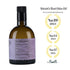 300+ 16.8 oz. Solivera Mini Verde Extra Virgin Olive Oil Cold Pressed, High Polyphenols, Baby-Friendly Blend, Smooth