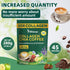 Skiseoy 20x 11-in-1 45 Collagen Chia Coffee - Coffee Shape Mix with Collagen & Chia Seeds, L-Glutathione for Skin, Hair