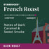 18 oz Starbucks Whole Coffee Beans, Dark Roast Hot or Iced Coffee, French Roast