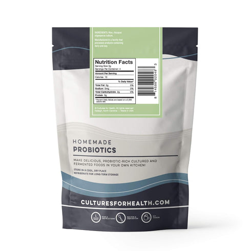 8 Packets (x4) (x4) Cultures for Health Vegan Protein Bundle | Total Starter Spores for Soy-Free Tempeh and Natto |
