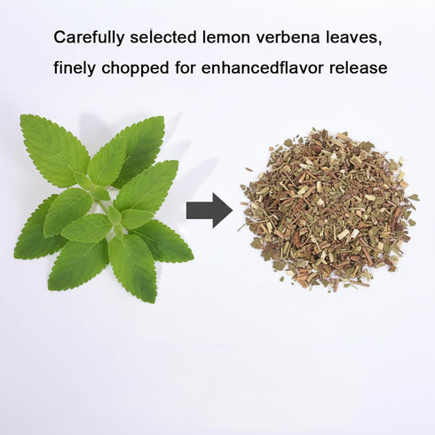 MOCKRAND 4.23 Oz/120g Premium Vervain Herb Cut & Sifted, | Dried Loose Leaf for Tea | Resealable Pouch