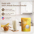 Frozen 1 lb Palm & Plenty Powdered Banana Fruit - Natural Banana Flavoring for Smoothies, Baking, Shakes, Drink Mix