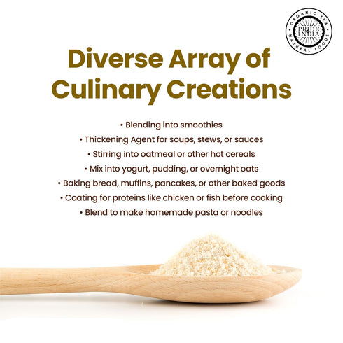 1 lbs (454 Pride of India- White Bolivian Quinoa Flour gm) Nutty Earthy Taste Freshly Milled in Small Batches | Used