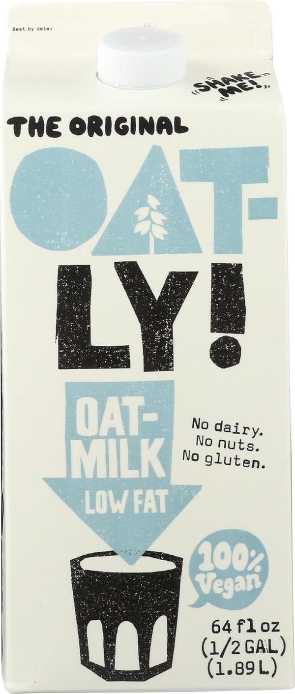 Oatly Low Fat Oat Milk, 64 oz