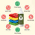 100ml Olive Oil Based Food Coloring for Chocolate Herbeklab Professional Concentrated Oil Food Dye for Candy Melts