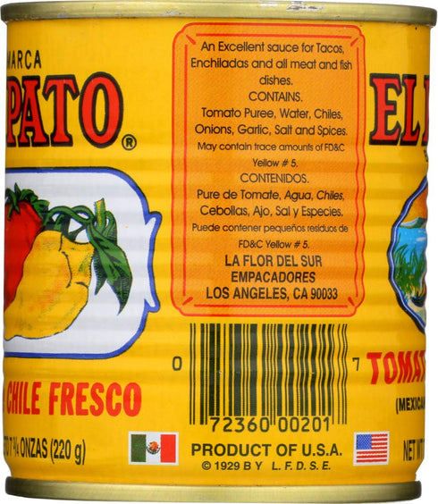 El Pato 7.75 Oz Sauce Hot Tomato