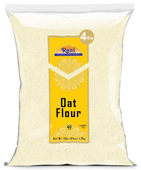 Rani Oat Flour 64oz (4lbs) 1.81kg ~ All Natural | Gluten Friendly