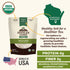 5 lb Organic Rye Flour - Non-GMO, USDA Organic, Vegan, For Baking Sourdough, Bread, and More! Grown In USA, Farmed From