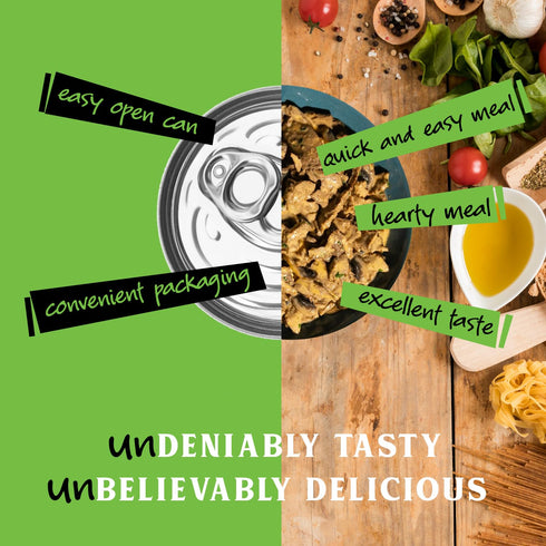 (Pack 12) unMEAT Plant Based Meat | Easy to Prepare Plant Based Protein | Vegan Meat with Less Calories, Roast Beef
