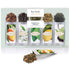 Tea Forte Green Tea Assortment Gift Set, 15 Count, Single Steeps Loose Leaf, Assorted Blends, Pre-Portioned Pouches