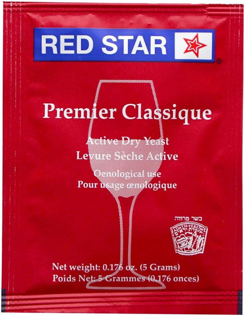 Homebrewers Outpost - 40839-MB Dry Wine Yeast, Montrachet (5 g), Pack of 10