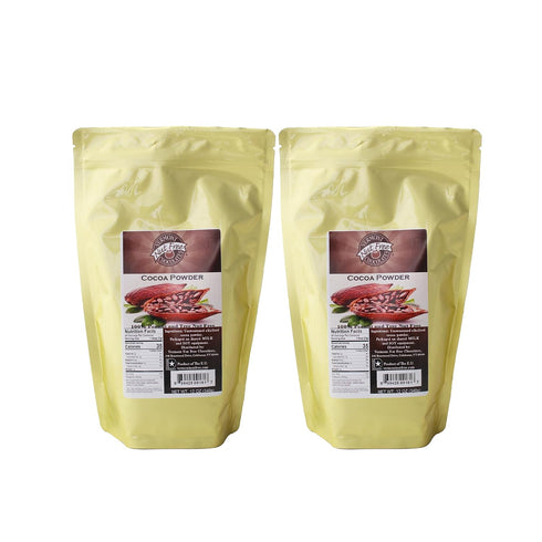 Vermont Nut Free Chocolates Baking Cocoa Powder 12 Ounces, 2 Bags, Nut-free,