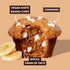 (3 Pack) GoNanas Cinnamon Roll Banana Bread Mix, Vegan, Gluten Free Healthy Snacks. Oat Flour Bread or Muffin Mix.