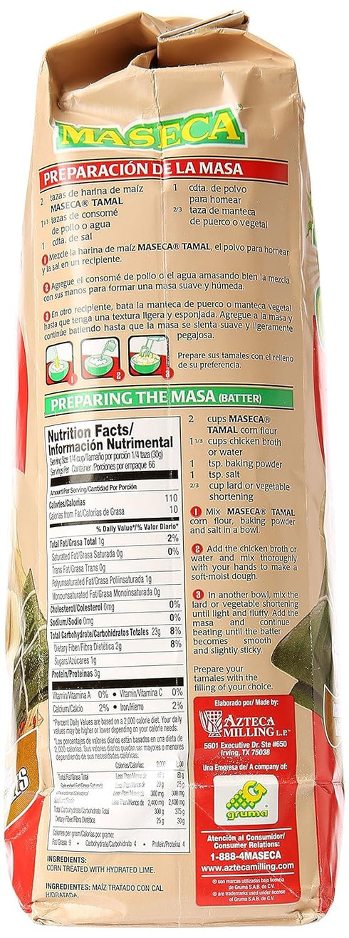 MASECA 4.4 lbs. (3-Pack) Instant Corn Tamale Mix