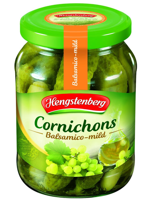Hengstenberg Cornichons Balsamico Vinegar Mild
