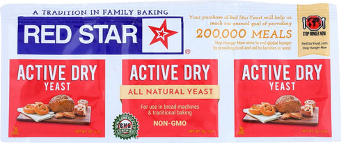 Red Star Yeast A Countive Dry Gluten Free, 3 Count, 0.75 Ounce