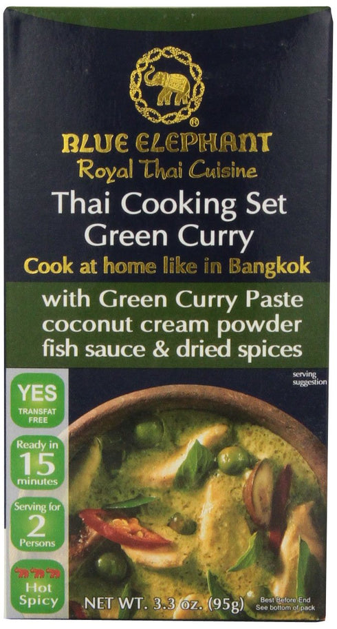Blue Elephant Royal Thai Cuisine, Green Curry, 3.3 Ounce