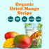 3 Food to Live Organic Dried Mango Strips, Pounds Non-GMO, Unsulphured, Unsweetened and Delicious Fruit Snack, Chewy