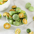 4.2oz/120gGreen WAKIKI Natural Dried Green Kumquat, Manderin Dehydrated Kumquat Slices, No Added Sugar, Natural Dried