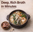 Minecook 25 Count (3.5oz/100g), 1 Pack Deep Rich Flavor Broth Tablet, Natural Seafood Soup Base