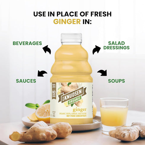 32 oz (Pack 1) R.W. Knudsen Ginger Juice Organic, fl