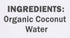 Harmless 32 Oz Harvest Organic Coconut Water, Bottle