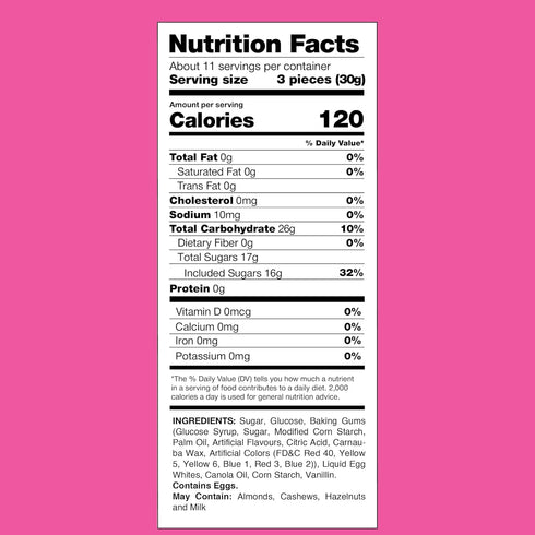 12 Pack 35 Count Jujube Nougat - Ounce - - Nougat Candy with Fruit Jelly Pieces - Individually Wrapped Chewy Candy