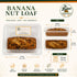 JO BAKES 12 oz (1 Banana Nut Loaf Moist HomemadeStyle Banana Bread, Fresh Baked Flavor, Loaf)
