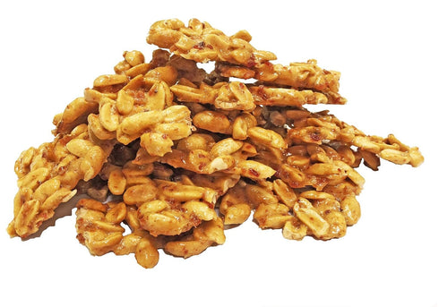 16 oz Brittle Brothers Bacon Peanut Brittle - Gift Box - Gourmet Candy