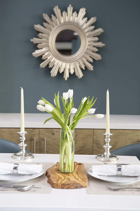 KaBloom PRIME NEXT DAY DELIVERY - Bouquet of Fresh White Tulips| Fresh For Delivery Prime.Gift for Birthday, Sympathy