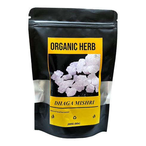 Generic Organic Herb Dhaga Mishri, Rock Sugar Crystals, Sugar Crystals, Mishri Dana, Thread