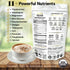 11 7oz OhmYes Mocha Mushroom Coffee with Pure Cacao | Organic Mushroom Adaptogen Blend (Lions Mane, Reishi, Chaga